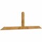 Ekena Millwork Portland Rough Sawn Timber Gable Bracket, Western Red Cedar, 84"W x 24"H x 2"D x 4"F, 7/12 Pitch GBW084X24X0204POR00RWR - alternate 2